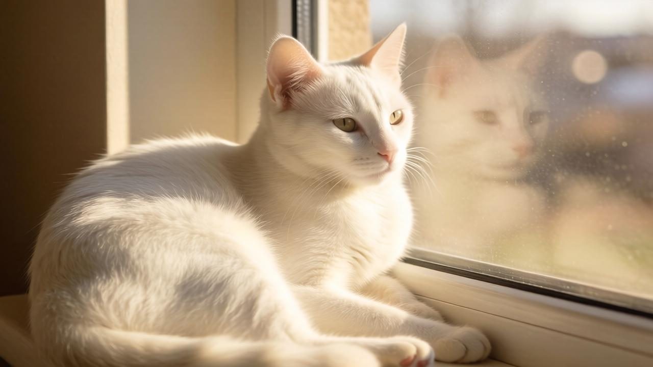 正常猫咪的肛门是怎样的？第一张图