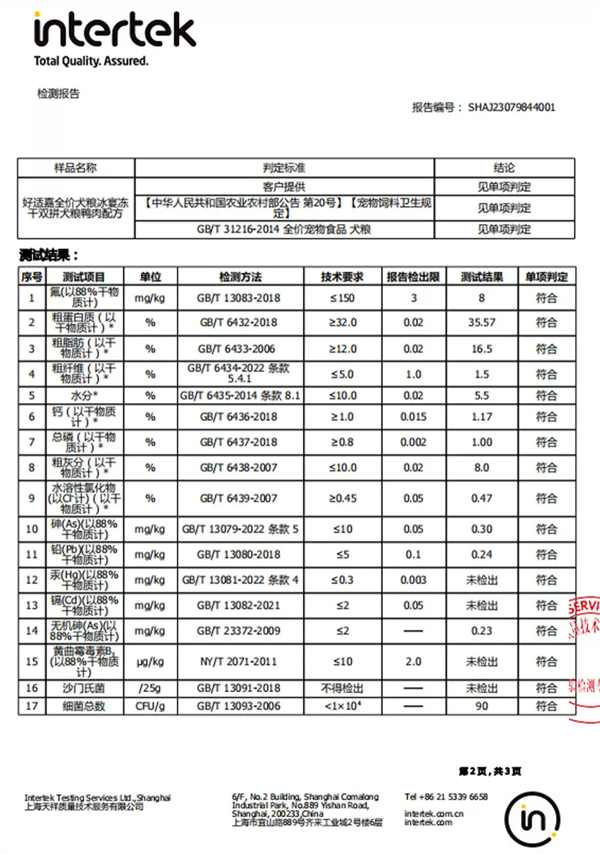好适嘉冻干双拼犬粮 好适嘉冻干双拼犬粮