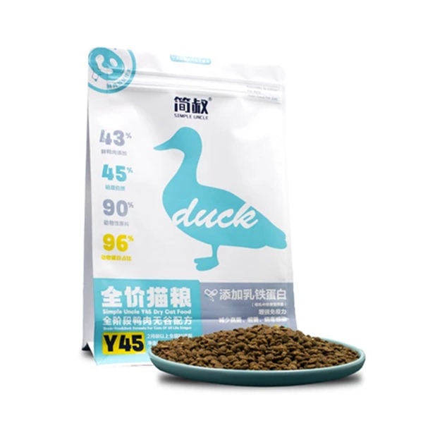 小愿叔叔简叔鸭肉配方猫粮测评 小愿叔叔简叔鸭肉配方猫粮测评