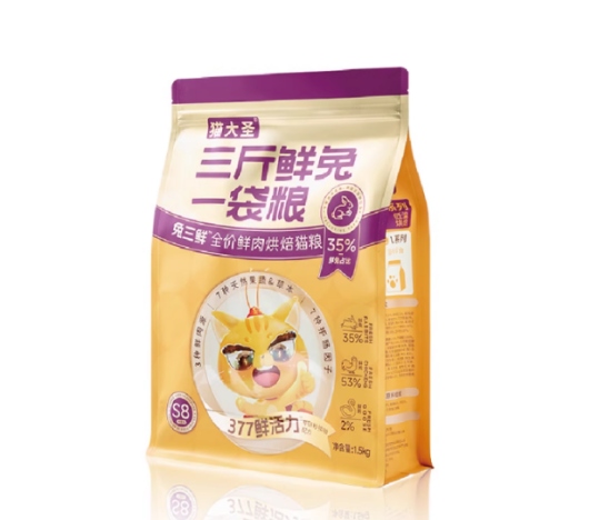 猫大圣S8兔肉烘焙猫粮测评