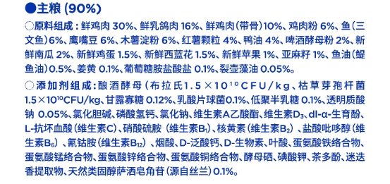 蓝氏真鲜乳鸽犬粮