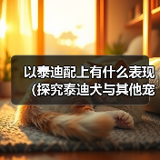 以泰迪配上有什么表现(探究泰迪犬与其他宠物相处时的行为特点)(图1) 以泰迪配上有什么表现(探究泰迪犬与其他宠物相处时的行为特点)(图1)