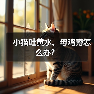 小猫吐黄水、母鸡蹲怎么办？