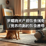 罗威纳犬产后饮食指南(营养均衡的饮食是母犬产后恢复的关键) 罗威纳犬产后饮食指南(营养均衡的饮食是母犬产后恢复的关键)