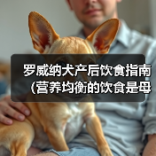 罗威纳犬产后饮食指南(营养均衡的饮食是母犬产后恢复的关键) 罗威纳犬产后饮食指南(营养均衡的饮食是母犬产后恢复的关键)