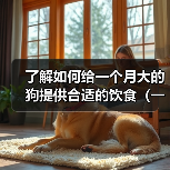 了解如何给一个月大的狗提供合适的饮食（一月龄狗宝宝的饮食需求及建议）（图3）