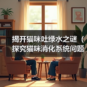揭开猫咪吐绿水之谜(探究猫咪消化系统问题的原因及处理方法)(图2) 揭开猫咪吐绿水之谜(探究猫咪消化系统问题的原因及处理方法)(图2)