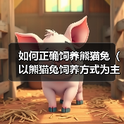 如何正确饲养熊猫兔(以熊猫兔饲养方式为主题,让你成为专业养兔达人)(图2) 如何正确饲养熊猫兔(以熊猫兔饲养方式为主题,让你成为专业养兔达人)(图2)