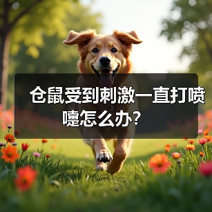 仓鼠受到刺激一直打喷嚏怎么办？
