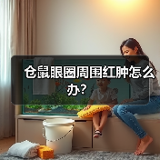 仓鼠眼圈周围红肿怎么办？