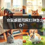 仓鼠眼圈周围红肿怎么办？