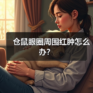 仓鼠眼圈周围红肿怎么办？