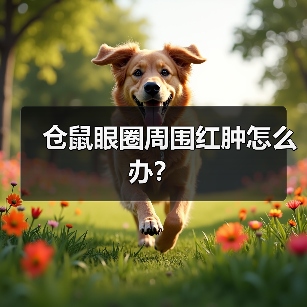仓鼠眼圈周围红肿怎么办？