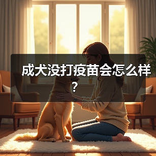 成犬没打疫苗会怎么样？（图3）