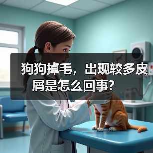 狗狗掉毛，出现较多皮屑是怎么回事？（图2）