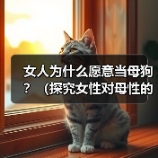女人为什么愿意当母狗?(探究女性对母性的追求和满足)(图3) 女人为什么愿意当母狗?(探究女性对母性的追求和满足)(图3)