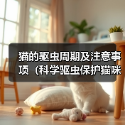 猫的驱虫周期及注意事项(科学驱虫保护猫咪健康)(图1) 猫的驱虫周期及注意事项(科学驱虫保护猫咪健康)(图1)
