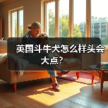 英国斗牛犬怎么样头会大点？（图2）