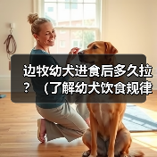边牧幼犬进食后多久拉?(了解幼犬饮食规律,掌握适宜便便时间)(图1) 边牧幼犬进食后多久拉?(了解幼犬饮食规律,掌握适宜便便时间)(图1)