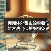 狗狗体外驱虫的重要性与方法(保护狗狗免受寄生虫侵害的必要措施)(图1) 狗狗体外驱虫的重要性与方法(保护狗狗免受寄生虫侵害的必要措施)(图1)
