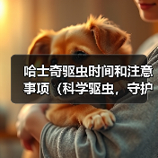 哈士奇驱虫时间和注意事项(科学驱虫,守护爱宠健康)(图1) 哈士奇驱虫时间和注意事项(科学驱虫,守护爱宠健康)(图1)