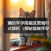 猫的怀孕周期及繁殖特点解析(探秘猫咪怀孕的时机与过程)(图4) 猫的怀孕周期及繁殖特点解析(探秘猫咪怀孕的时机与过程)(图4)