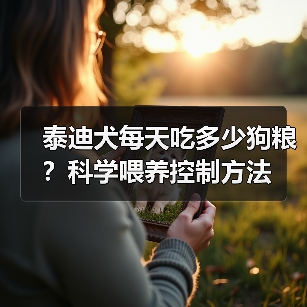 泰迪犬每天吃多少狗粮？科学喂养控制方法（图1）