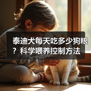 泰迪犬每天吃多少狗粮？科学喂养控制方法（图3）
