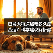 巴哥犬每次遛弯多久最合适?科学建议解析最佳时长(图3) 巴哥犬每次遛弯多久最合适?科学建议解析最佳时长(图3)
