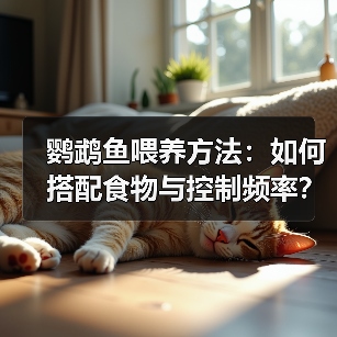 鹦鹉鱼喂养方法：如何搭配食物与控制频率？（图2）