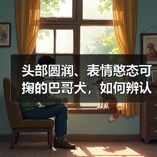 头部圆润、表情憨态可掬的巴哥犬，如何辨认正宗血统？（图1）