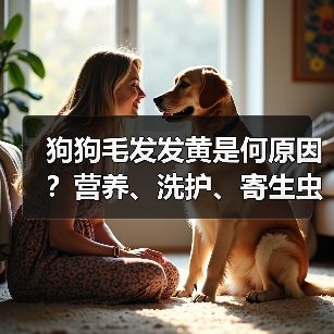 狗狗毛发发黄是何原因？营养、洗护、寄生虫全解析（图2）