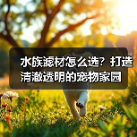 水族滤材怎么选?打造清澈透明的宠物家园(图2) 水族滤材怎么选?打造清澈透明的宠物家园(图2)