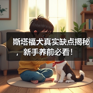 斯塔福犬真实缺点揭秘，新手养前必看！（图4）