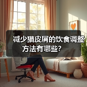 减少猫皮屑的饮食调整方法有哪些？（图2）
