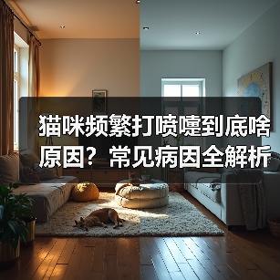 猫咪频繁打喷嚏到底啥原因？常见病因全解析（图2）