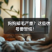 狗狗掉毛严重?这些信号要警惕!(图4) 狗狗掉毛严重?这些信号要警惕!(图4)