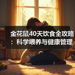 金花鼠40天饮食全攻略：科学喂养与健康管理指南（图4）