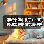 忠诚小狗小桃子：温暖陪伴带来家庭无限快乐（图2）