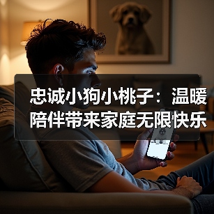忠诚小狗小桃子：温暖陪伴带来家庭无限快乐（图1）