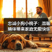 忠诚小狗小桃子：温暖陪伴带来家庭无限快乐（图4）