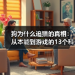 狗为什么追猫的真相：从本能到游戏的13个科学解析（图1）