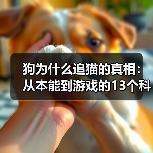 狗为什么追猫的真相：从本能到游戏的13个科学解析（图3）
