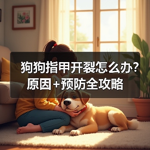 狗狗指甲开裂怎么办?原因+预防全攻略(图2) 狗狗指甲开裂怎么办?原因+预防全攻略(图2)