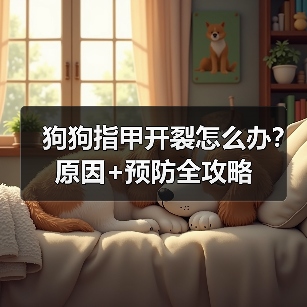 狗狗指甲开裂怎么办?原因+预防全攻略(图3) 狗狗指甲开裂怎么办?原因+预防全攻略(图3)