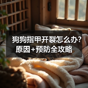 狗狗指甲开裂怎么办?原因+预防全攻略(图4) 狗狗指甲开裂怎么办?原因+预防全攻略(图4)