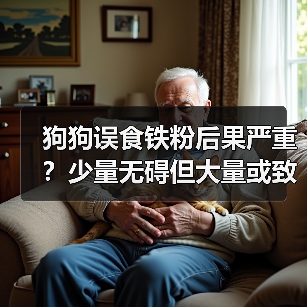 狗狗误食铁粉后果严重？少量无碍但大量或致中毒（图3）