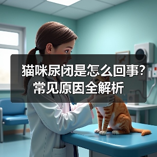 猫咪尿闭是怎么回事？常见原因全解析（图1）