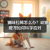 猫咪拉稀怎么办？幼猫腹泻如何科学应对（图2）