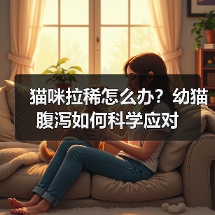 猫咪拉稀怎么办？幼猫腹泻如何科学应对（图3）